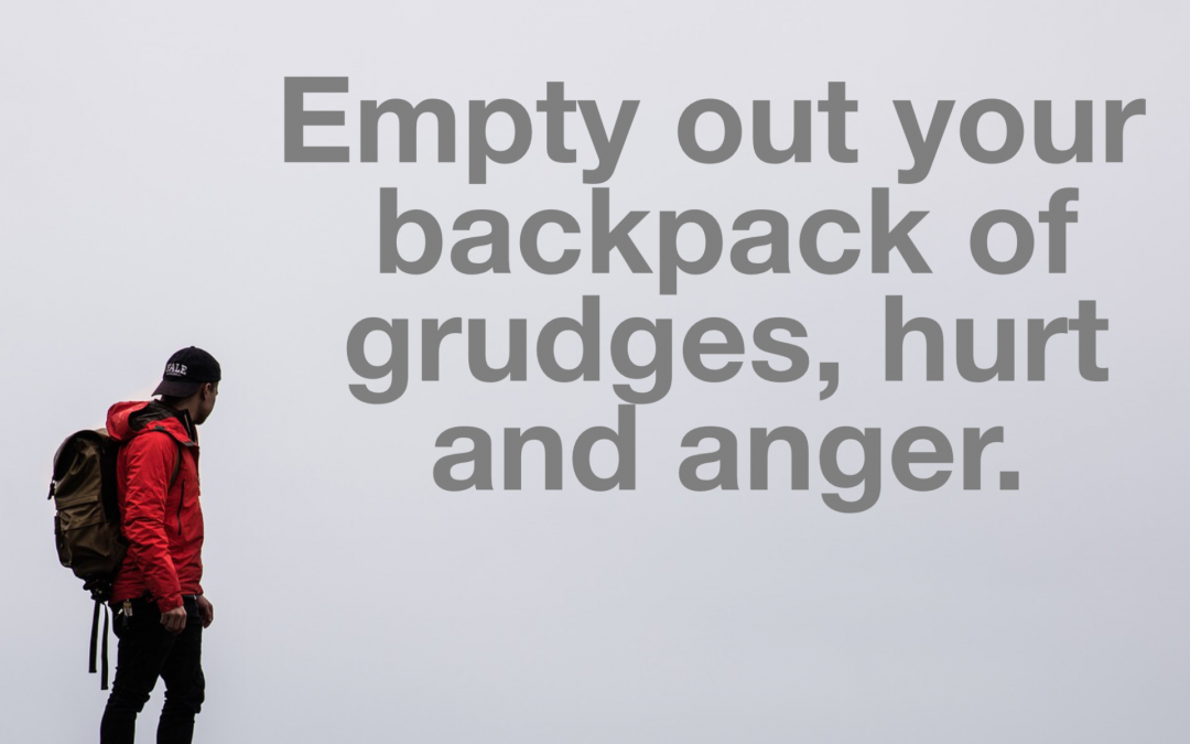 How to Empty Your Backpack of Anger