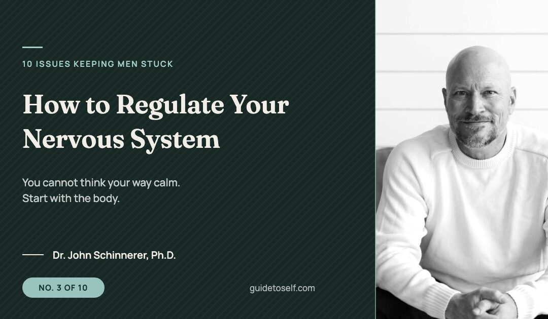 How to Regulate Your Nervous System, No. 3 of 10 in the 10 Issues Keeping Men Stuck series by Dr. John Schinnerer, Ph.D.
